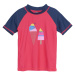 COLOR KIDS-T-shirt W. Print, diva pink Ružová