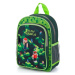 Oxybag KID BACKPACK PLAYWORLD Predškolský batoh, zelená, veľkosť