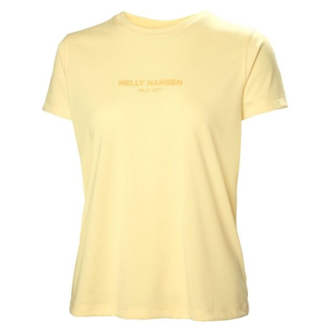 Helly Hansen W ALLURE T-SHIRT Dámske tričko, žltá, veľkosť