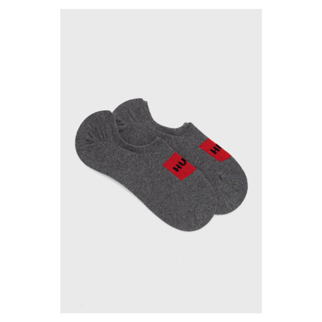 Ponožky HUGO pánske,šedá farba,50468123 Hugo Boss
