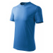 Malfini Heavy Unisex tričko 110 azúrovo modrá