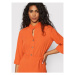 Rinascimento Každodenné šaty CFC0107736003 Oranžová Regular Fit