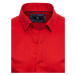Trendová košeľa v červenom prevedení