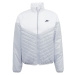 Nike Sportswear Prechodná bunda  svetlosivá / čierna / biela