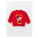 LC Waikiki Crew Neck Long Sleeve Mickey Mouse Printed Baby Boy Sweatshirt and Tracksuit Bottom 2