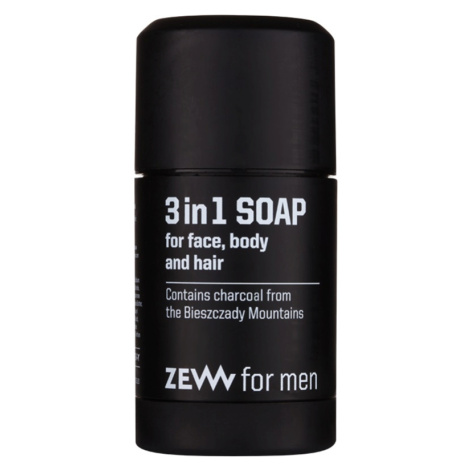 Zew For Men 3 in 1 Soap prírodné tuhé mydlo na tvár, telo a vlasy 3v1