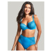 Panache Rocha Balcony peacock blue 10341