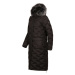 ALPINE PRO KOFRA Dámsky kabát, čierna, veľkosť