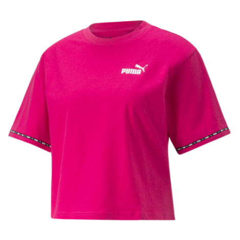 Puma tričko Power Tape Tee pink