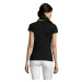 SOĽS Pasadena Women Damské polo tričko SL00578 Black / Lime