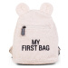 Childhome My First Bag Teddy Off White detský batoh 20x8x24 cm