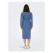 ONLY Džínsové šaty 15284906 Modrá Regular Fit