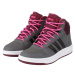 adidas HOOPS MID 2.0 K Detská voľnočasová obuv, sivá, veľkosť 36 2/3
