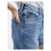 Modré dámske džínsové kraťasy Tommy Hilfiger