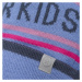 Detská zimná čiapka COLOR KIDS Hat - Logo CK-6403-Hydrangea