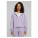 Women's Cozy Short Hoody lilac sweatshirt