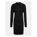 Brave Soul Úpletové šaty LKD-608LOLLIES Čierna Regular Fit