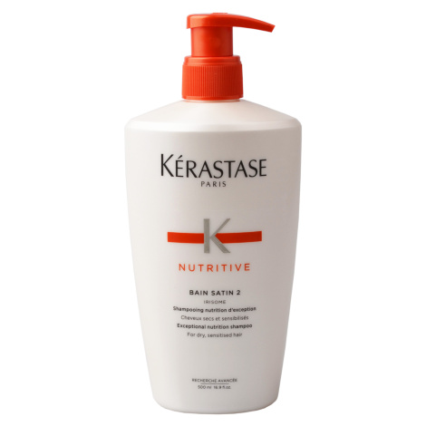 Šampón pre normálne až suché vlasy Kérastase Nutritive Bain Satin 2 - 500 ml + darček zadarmo