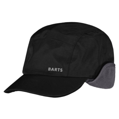 BARTS MULHACEN EARFLAP CAP Vodoodolná šiltovka s klapkami, čierna, veľkosť