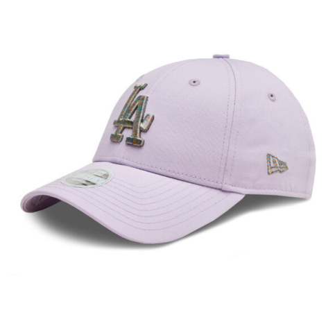 New Era Šiltovka Wmns Metallic Logo 940 La Dodgers 60435262 Fialová