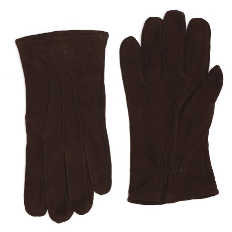 RUKAVICE GANT D1. CLASSIC SUEDE GLOVES hnedá