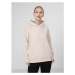 Dámska mikina s kapucňou 4F WOMENS SWEATSHIRT BLD023-12S-CREME