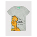 United Colors Of Benetton Tričko Garfield 3096G103U Sivá Regular Fit