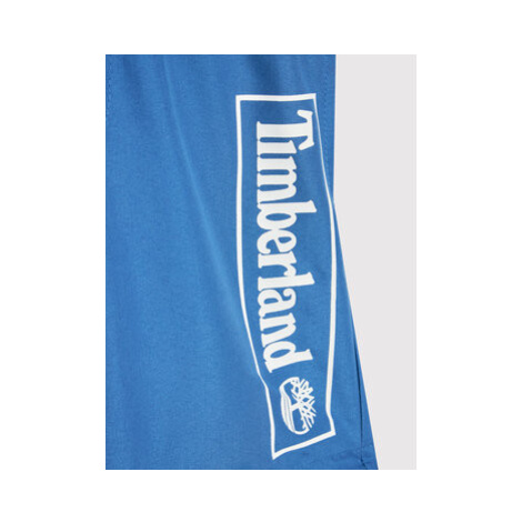 Timberland Plavecké šortky T24B90 M Modrá Regular Fit