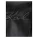 Karl Lagerfeld Kids Bunda z imitácie kože Z16161 S Čierna Regular Fit