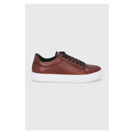 Kožená obuv Vagabond Shoemakers Paul 2.0 hnedá farba