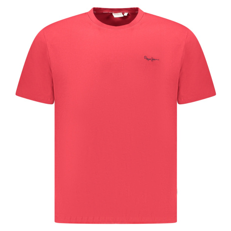 PEPE JEANS MEN'S SHORT SLEEVE T-SHIRT RED