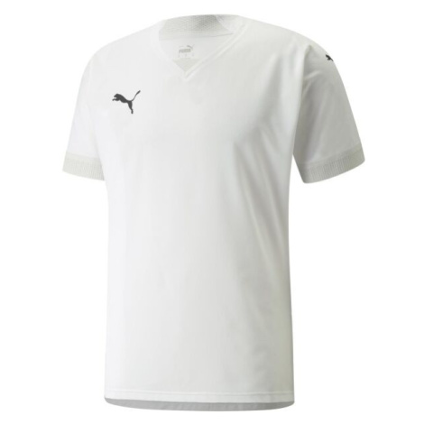 Puma TEAM FINAL JERSEY Pánske futbalové tričko, biela, veľkosť