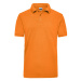 James&amp;Nicholson Pánska polokošeľa JN801 Orange