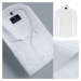 Luxusná biela pánska košeľa v SLIM strihu CharlesSLIM