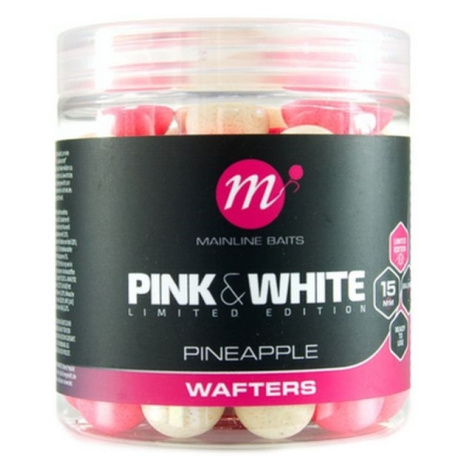 Mainline boilies fluro pink white wafters pineapple 15 mm