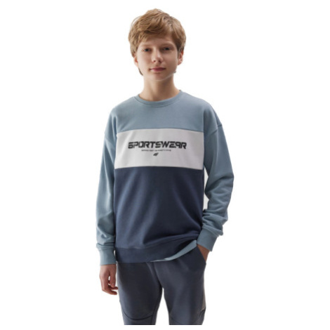 4F JUNIOR SWEATSHIRT-4FJWSS24TSWSM0923-34S-LIGHT BLUE