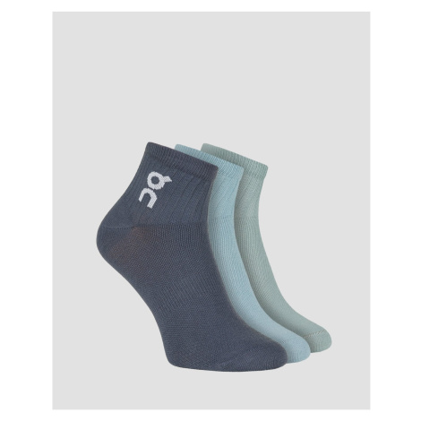 Ponožky On Running Logo Sock Mid 3-pack