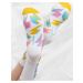 Banana Socks Ponožky Classic I've got the Power White