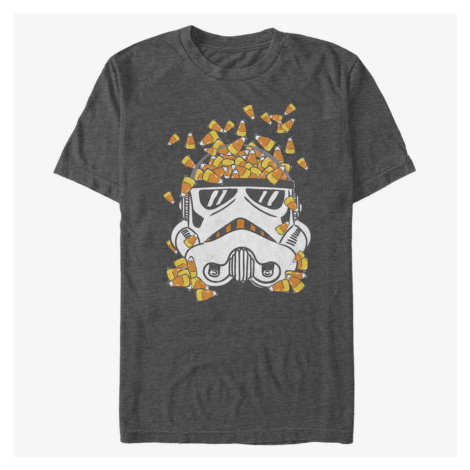 Queens Star Wars - Candy Corn Trooper Unisex T-Shirt Dark Heather Grey