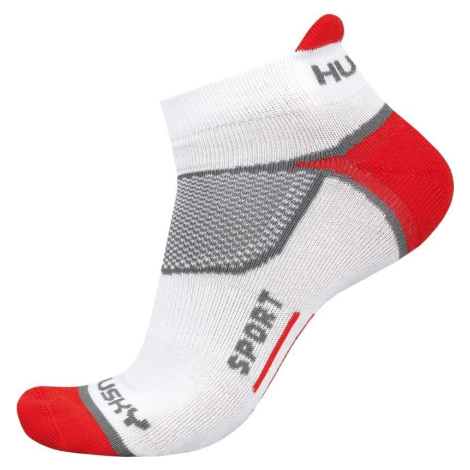 Husky Sport červená, XL(45-48) Ponožky