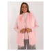 Light pink fur vest with pockets