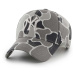 Bavlnená čiapka 47brand Mlb New York Yankees šedá farba, vzorovaná