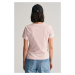 TRIČKO GANT REG SHIELD SS T-SHIRT FADED PINK