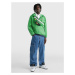 Tommy Jeans Prechodná bunda  zelená / zmiešané farby