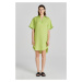 ŠATY GANT REL SS LINEN CAFTAN MATCHA GREEN