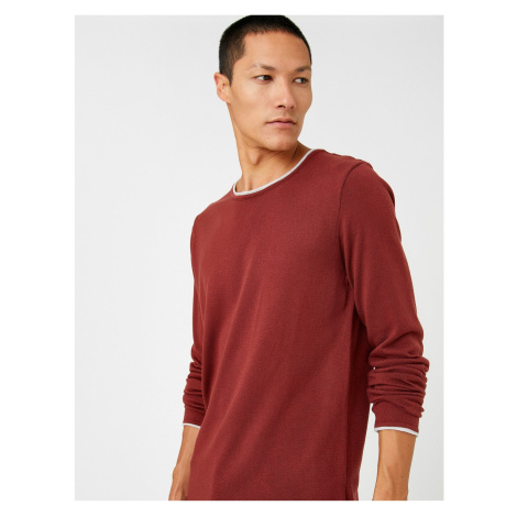 Koton Basic Knitwear Sweater Crew Neck Long Sleeve