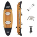 Nafukovačka kajak BESTWAY 65077 LITE-RAPID X2 KAYAK 342x66cm