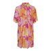 Y.A.S Košeľové šaty 'Filippa'  svetložltá / orchideová / cyklaménová / svetlooranžová