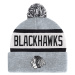 Chicago Blackhawks zimná čiapka Biscuit Knit Skull