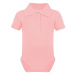 Link Kids Wear Detské body s golierom X947 Babypink